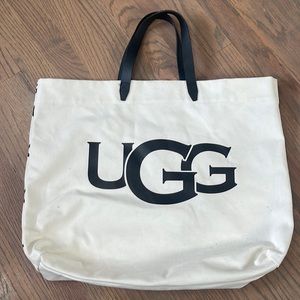 Ugg tote bag black and white- Brand new!